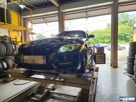 BMW Z4 고스트크롬복원 & 금호 엑스타PS91 타이어교환[크롬휠전문] [휠타이어전문] / 인천 서구 금곡동