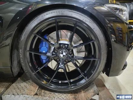 BMW428i 반무광블랙복원 [휠손상][휠복원잘하는곳][맷블랙] / 인천 서구 금곡동