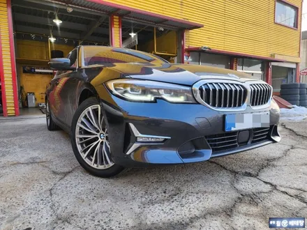 BMW320i 컷팅복원 & 한국 벤투스 컴포트 타이어 교환 [휠손상복원][휠타이어전문] / 인천 서구 금곡동