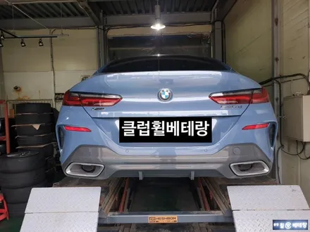 BMW 840d 컷팅복원[림라인손상][주차실수] / 인천 서구 금곡동
