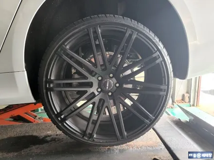 BMW 740Li 무광블랙복원[휠수리복원][휠손상] / 인천 서구 금곡동