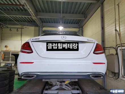 벤츠E450 컷팅복원 및 중고타이어, 콘티넨탈 프로콘텍트RX 타이어교환 [인천휠복원][휠손상복원] / 인천 서구 금곡동