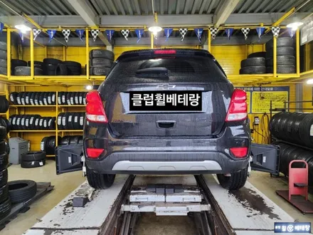 쉐보레 트렉스 순정복원 & 중고타이어교환 [휠타이어전문][휠복원] [레드라인] / 인천 서구 금곡동