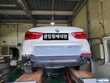 BMW X6 유광블랙복원 [휠손상][휠복원싼곳] / 인천 서구 금곡동