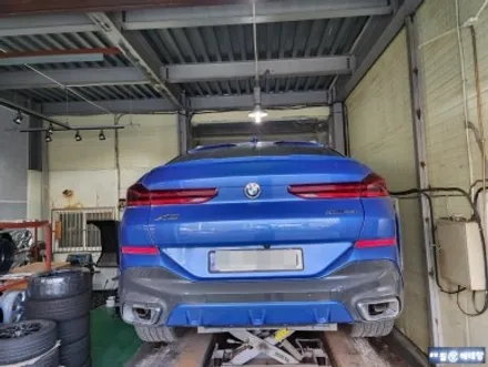 BMW 뉴X6 컷팅복원 [휠손상복원][휠복원싼곳] / 인천 서구 금곡동