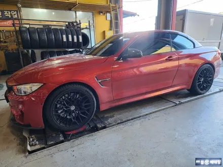 BMW M4 컨버터블 무광블랙 복원 [휠긁힘][휠복원잘하는곳] / 인천 서구 금곡동