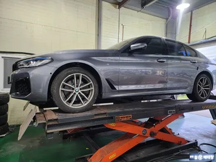 BMW 520d 컷팅 복원 [휠손상복원][가까운휠복원] / 인천 서구 금곡동