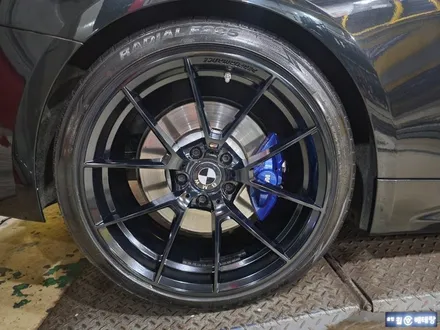 BMW428i 반무광블랙복원 [휠손상][휠복원잘하는곳][맷블랙] / 인천 서구 금곡동