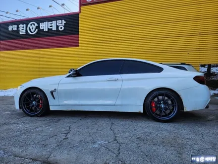 BMW428i 무광검메탈복원 & 중고 스노우타이어교환 [휠크렉][휠복원][겨울용타이어] / 인천 서구 금곡동