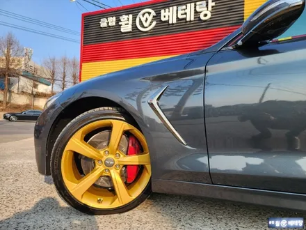 제네시스 G70 샴페인 골드 복원 [휠선택복원][휠복원잘하는곳] / 인천 서구 금곡동