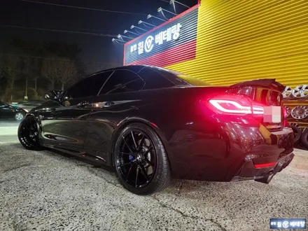 BMW428i 반무광블랙복원 [휠손상][휠복원잘하는곳][맷블랙] / 인천 서구 금곡동