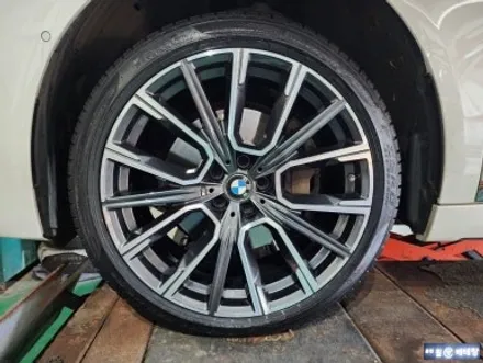 BMW 740LI 컷팅 복원 & 피렐리 PZRAS 타이어 교환 [휠수리복원][굴절][크렉] / 인천 서구 금곡동