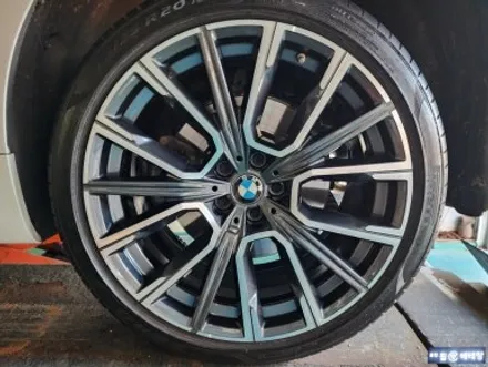 BMW 740LI 컷팅 복원 & 피렐리 PZRAS 타이어 교환 [휠수리복원][굴절][크렉] / 인천 서구 금곡동