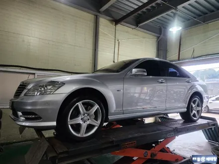 벤츠 S350 커팅 복원 & 중고 타이어 교환 [휠타이어][휠복원잘하는곳] / 인천 서구 금곡동