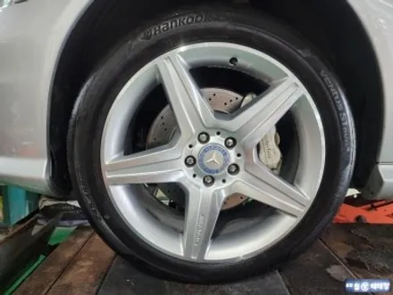 벤츠 S350 커팅 복원 & 중고 타이어 교환 [휠타이어][휠복원잘하는곳] / 인천 서구 금곡동