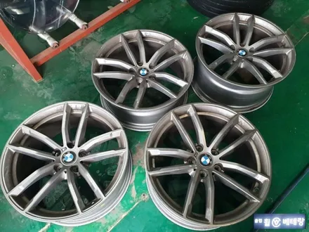 BMW530i 맷블랙복원[휠선택복원][휠복원잘하는곳] / 인천 서구 금곡동