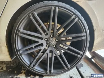 BMW 760Li 유광 블랙 복원 & 중고 타이어 교환 [휠복원전문][휠타이어] / 인천 서구 금곡동