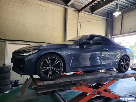 BMW 420i 유광블랙 복원 [휠선택복원][휠손상복원] / 인천 서구 금곡동