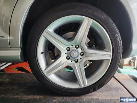 벤츠 S350 커팅 복원 & 중고 타이어 교환 [휠타이어][휠복원잘하는곳] / 인천 서구 금곡동