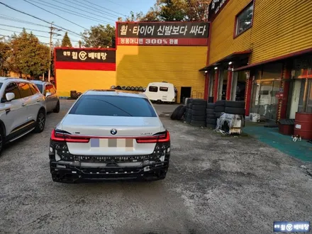 BMW 740LI 컷팅 복원 & 피렐리 PZRAS 타이어 교환 [휠수리복원][굴절][크렉] / 인천 서구 금곡동