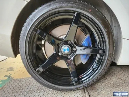 BMW 220d 유광블랙 복원 & 중고 타이어 교환 [휠수리복원][휠손상복원] / 인천 서구 금곡동