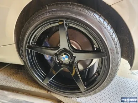 BMW 220d 유광블랙 복원 & 중고 타이어 교환 [휠수리복원][휠손상복원] / 인천 서구 금곡동