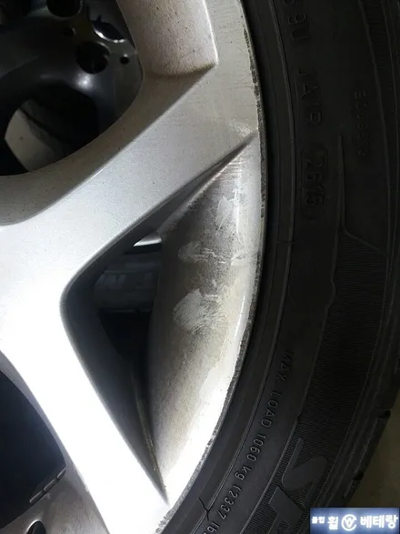 (인천검단휠수리복원) BMW X6 하이퍼블랙 복원 (김포휠수리복원,인천순정휠,인천휠도색휠도장) / 인천 서구 금곡동