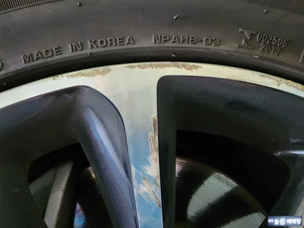 벤츠E300 컷팅복원 & 넥센 엔프리즈AH8 타이어교환 [휠손상][휠복원] / 인천 서구 금곡동