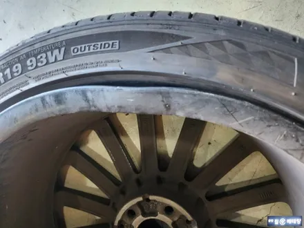 벤츠C45amg 굴절수리, 중고타이어교환 [휠복원][중고타이어많은곳] / 인천 서구 금곡동