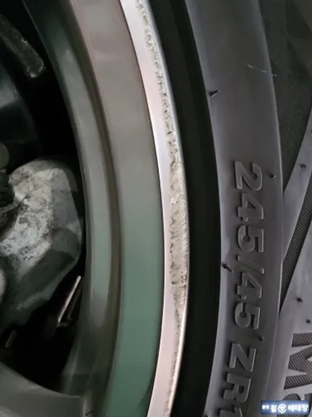 BMW 6GT 유광 블랙 복원 [휠긁힘복원][김포휠복원] / 인천 서구 금곡동
