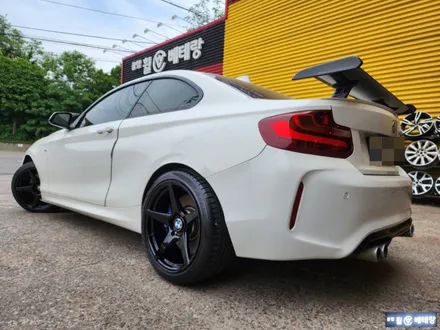BMW 220d 유광블랙 복원 & 중고 타이어 교환 [휠수리복원][휠손상복원] / 인천 서구 금곡동