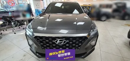 합리적인가격의 레이노썬팅 싼타페 팬텀 S9, 블랙박스 시공 / 서울 동대문구 장안동