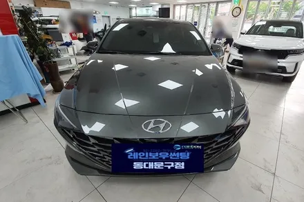 아반떼 레인보우필름 V90으로 레인보우썬팅동대문구점에서, 장안동썬팅전문점, 장한평신차패키지 / 서울 동대문구 장안동