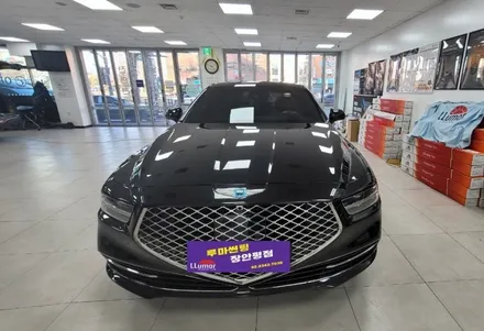 제네시스 G90, 래티튜드와 비잔티의 조합으로 열차단 이상무! / 서울 동대문구 장안동