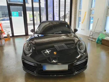 포르쉐 911터보s 옐로우 유광 대전전체랩핑 porsche 911 turbo s / 대전 도안동