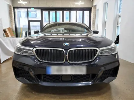 BMW 6GT 사틴다크그레이 전체랩핑 대전랩핑 6gt랩핑 / 대전 도안동