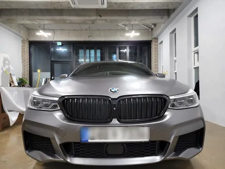 BMW 6GT 사틴다크그레이 전체랩핑 대전랩핑 6gt랩핑 / 대전 도안동