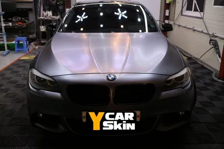 대전랩핑 BMW 520D (f10) 사틴다크그레이 / 대전 도안동