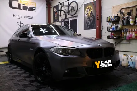 대전랩핑 BMW 520D (f10) 사틴다크그레이 / 대전 도안동
