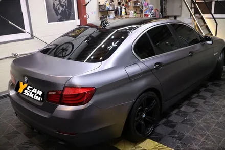 대전랩핑 BMW 520D (f10) 사틴다크그레이 / 대전 도안동