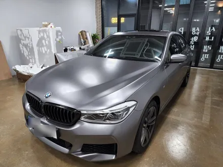 BMW 6GT 사틴다크그레이 전체랩핑 대전랩핑 6gt랩핑 / 대전 도안동