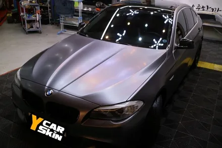 대전랩핑 BMW 520D (f10) 사틴다크그레이 / 대전 도안동