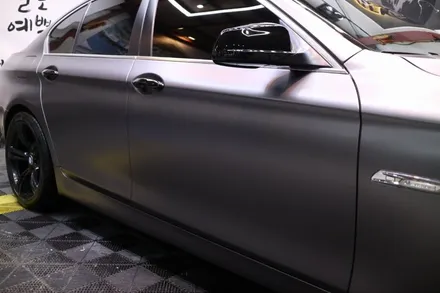 대전랩핑 BMW 520D (f10) 사틴다크그레이 / 대전 도안동
