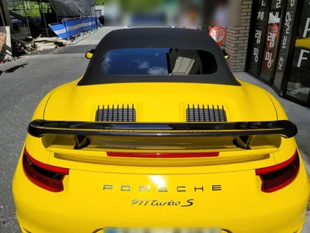 포르쉐 911터보s 옐로우 유광 대전전체랩핑 porsche 911 turbo s / 대전 도안동