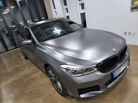 BMW 6GT 사틴다크그레이 전체랩핑 대전랩핑 6gt랩핑 / 대전 도안동