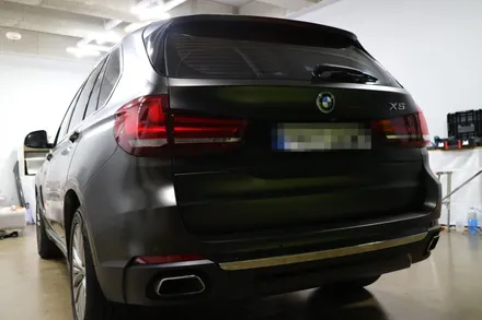 BMW X5 골드 더스트 블랙 전체랩핑 / 대전 도안동