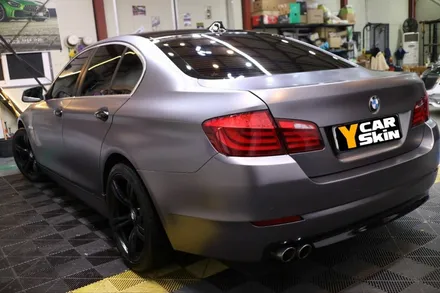 대전랩핑 BMW 520D (f10) 사틴다크그레이 / 대전 도안동