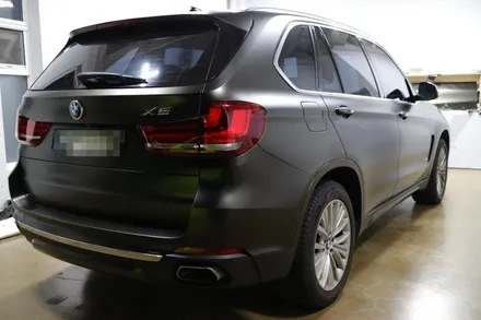 BMW X5 골드 더스트 블랙 전체랩핑 / 대전 도안동