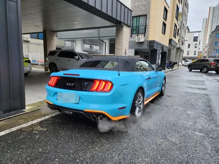 포드 머스탱 5.0 컨버터블 스카이블루 전체랩핑 / 대전 도안동