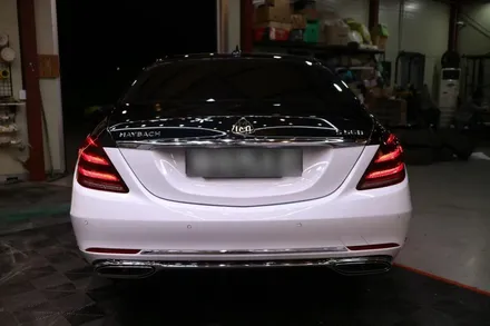W222 S클래스 마이바흐 신형개조 컨버전 + 듀오톤 투톤 랩핑 까지 한번에! / 대전 도안동